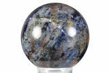Deep Blue, Polished Sodalite Sphere #241733-1